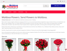 Tablet Screenshot of chisinau-flowers.com